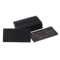 3M Dual Lock self-adhesive double-sided velcro 25.4x50.8mm 6pcs black