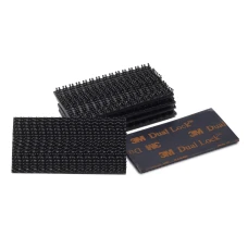 3M Dual Lock self-adhesive double-sided velcro 25.4x50.8mm 6pcs black