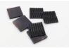 3M Dual Lock self-adhesive double-sided velcro 25.4x25.4mm 6pcs black 