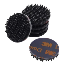 3M Dual Lock self-adhesive double-sided velcro Ø20mm 6pcs black