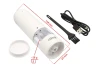 dRio AKU Electric grinder for salt and pepper - white 2pcs for the household