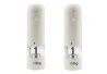 dRio AKU Electric grinder for salt and pepper - white 2pcs for the household