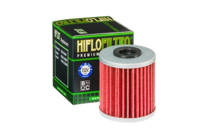 Oil Filter Hiflo HF207 for a motorcycle Oil Filter Hiflo HF207 for a motorcycle