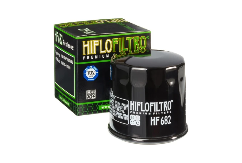Oil Filter Hiflo HF682 for a motorcycle