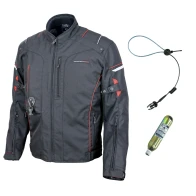 Hit-Air HS-6 airbag jacket black red