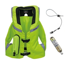 Hit-Air MLV 2 airbag vest reflex yellow