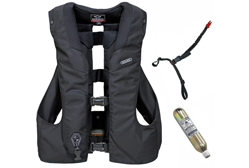 Hit-Air MLV3-H airbag vest black riding for horse riders