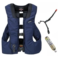 Hit-Air MLV3-H airbag vest navy blue riding