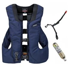 Hit-Air MLV3-H airbag vest navy blue riding