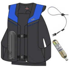 Hit-Air MLV 2 airbag vest limited edition black-blue