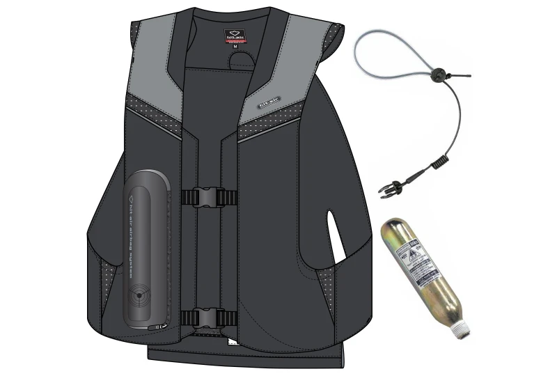 Hit-Air MLV 2 airbag vest limited edition black-grey