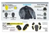 Hit-Air MX-9 airbag mesh jacket light gray