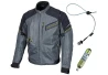 Hit-Air MX-9 airbag mesh jacket dark gray