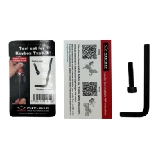 Hit-Air kit for reactivation airbag vests and airbag jackets after CO2 cartridge replacement