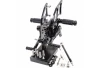 SEFIS Racing rearset Yamaha R3 for a motorcycle