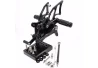 SEFIS Racing rearset Yamaha R3 for a motorcycle