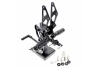 SEFIS Racing rearset Kawasaki Z1000 2010-2013 for a motorcycle