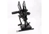 SEFIS Racing rearset Kawasaki ZX-10R 2011-2014 for a motorcycle