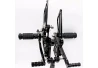 SEFIS Racing rearset Kawasaki ZX-6R 2009-2015 for a motorcycle