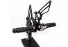 SEFIS Racing rearset Kawasaki ZX-6R 2009-2015 for a motorcycle