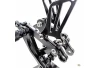SEFIS Racing rearset Kawasaki ZX-6R 2003-2004 for a motorcycle
