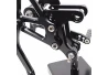 SEFIS Racing rearset Kawasaki ZX-6R 2005-2008 for a motorcycle