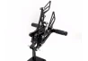 SEFIS Racing rearset Yamaha R1 2007-2008 for a motorcycle