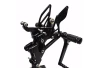 SEFIS Racing rearset Yamaha R6 2003-2005 for a motorcycle