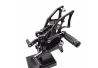 SEFIS Racing rearset Kawasaki Ninja 300 for a motorcycle