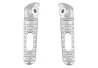 Rear footpegs MS1071 Honda for a motorcycle
