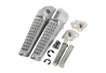 Rear footpegs MS1108 Honda for a motorcycle