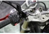 SEFIS lock on helmet for a motorcycle