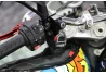 SEFIS lock on helmet for a motorcycle