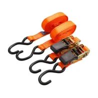 SEFIS ratchet straps with hooks 5m x 25 mm