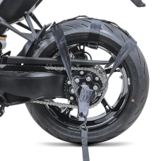 SEFIS Lashing Strap for Motorcycles Rear Wheel Transport Lock SEFIS Lashing Strap for Motorcycles Rear Wheel Transport Lock