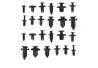 SEFIS set of plastic screws 5-10mm 625pcs for a motorcycle