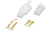 SEFIS set of Faston 2,8mm connectors - male and female for a motorcycle
