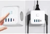 Smart 3x socket 3x USB-A 1x USB-C 