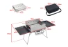 SEFIS Skewer grill with USB electric spits - foldable 