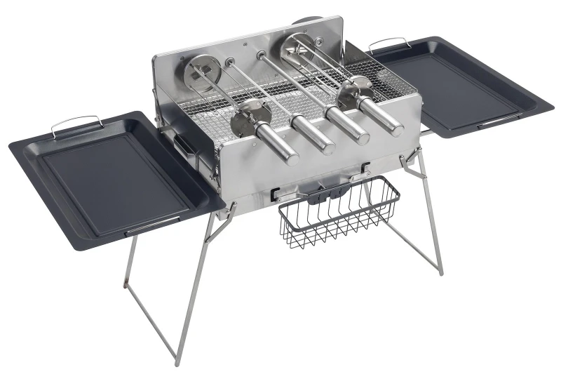 SEFIS Skewer grill with USB electric spits - foldable 