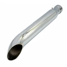 R-Tech Bend exhaust chrome