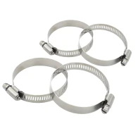 Stainless steel clamp tie 40-63mm 4pcs