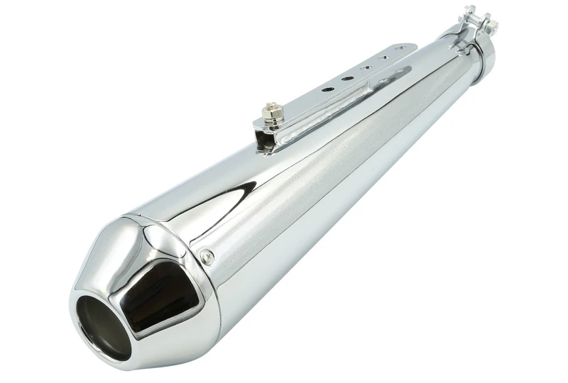 R-Tech Retro exhaust chrome