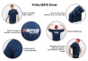SEFIS Street t-shirt blue 1+1 for bikers SEFIS Street t-shirt blue 1+1 for bikers
