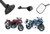 Mirrors 438 Suzuki GSX-R 1000 (03-04) SV 650/1000S (03-07) for a motorcycle