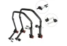 SEFIS D20 foldable motorcycle stand front and rear set - forks / paddles for a motorcycle