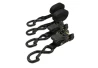 SEFIS ratchet straps with hooks 25mm x 5m 2pcs TÜV/GS for a motorcycle