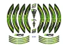 SEFIS PREMIUM ST 1 two-part stickers for wheels Kawasaki Z900 for a motorcycle