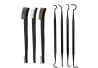 SEFIS set of wire brushes and hooks for detailed cleaning 7pcs for the car