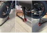 SEFIS D18 motorcycle stand front and rear set - black for Honda CMX 500/1100 Rebel for a motorcycle